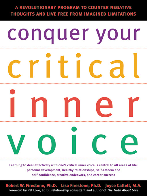 Title details for Conquer Your Critical Inner Voice by Robert W. Firestone - Wait list